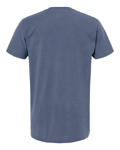 M&O Unisex Vintage Garment-Dyed T-Shirt 6500M #color_Blue Jean