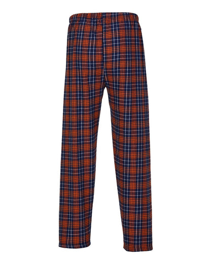 Boxercraft Harley Flannel Pants BM6624 #color_Navy/ Orange Plaid