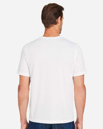 Harriton Unisex Charge Snag and Soil Protect T-Shirt M118 #colormdl_White