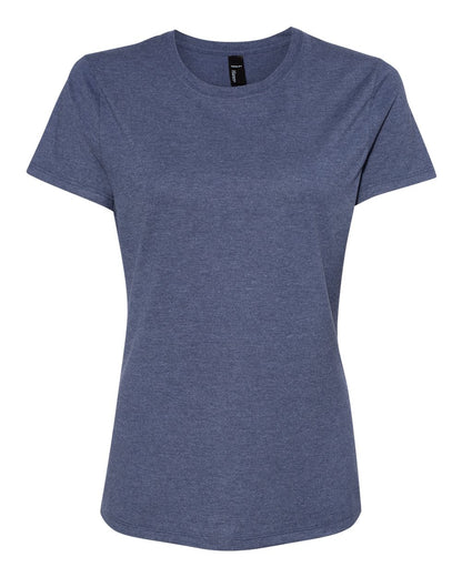 Hanes Women's Perfect-T T-Shirt SL04 #color_Heather Navy