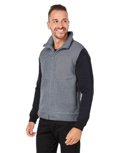 Spyder Unisex Venture Sherpa Vest S17965 #colormdl_Polar