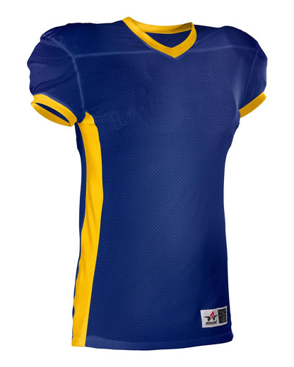 Alleson Athletic Football Jersey 750E #color_Navy/ Gold