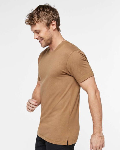LAT Unisex Bamboo Tee 6904 #colormdl_Coyote Brown