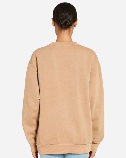 Lane Seven Unisex Urban Crewneck Sweatshirt LS16004 #colormdl_Pigment Burro