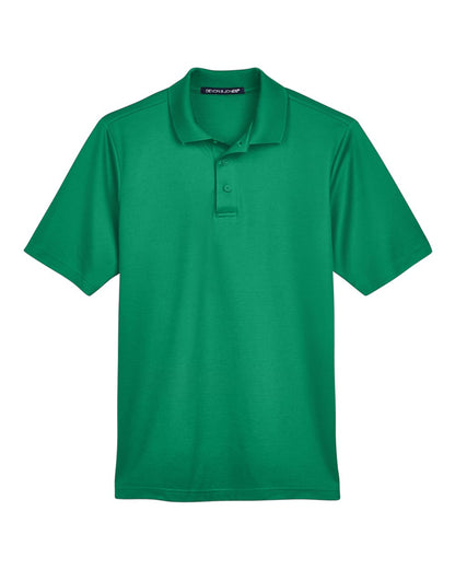 Devon & Jones Men's CrownLux Performance® Plaited Polo DG20 #color_Kelly Green