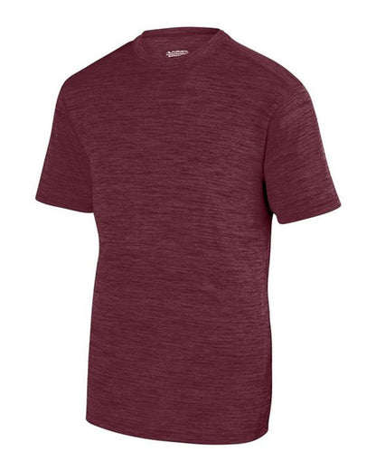 Augusta Sportswear Shadow Tonal Heather Training T-Shirt 2900 #color_Maroon