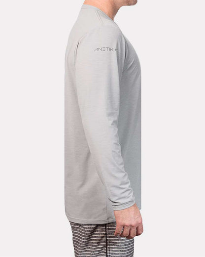 ANETIK Low Pro Tech Long Sleeve T-Shirt MVLPRL8 #colormdl_Alloy Heathered