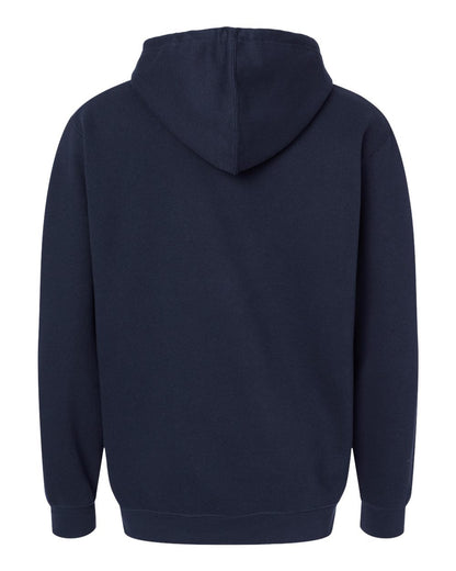 LAT Unisex Elevated Fleece Hoodie Sweatshirt 6926 #color_Navy