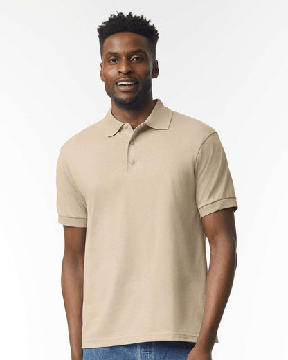 Gildan Unisex DryBlend® Jersey Polo 8800 #colormdl_Sand