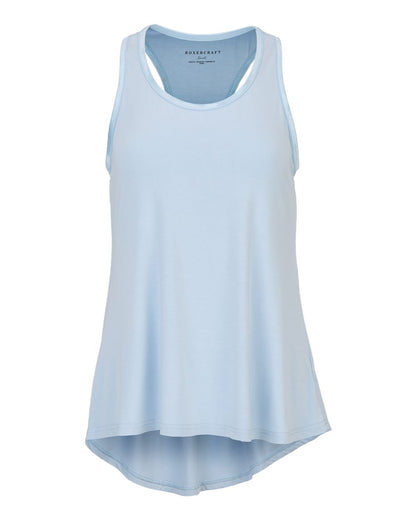 Boxercraft Women's Bamboo Tank Top BW2508 #color_Sky Blue