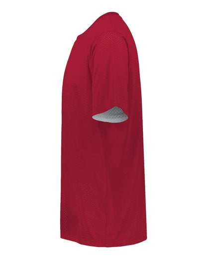 Augusta Sportswear Unisex Mesh Reversible Jersey 1602 #color_Scarlet/ White