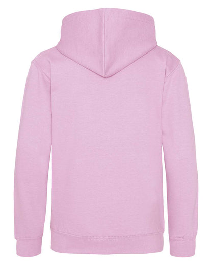 AWDis Youth Hooded Sweatshirt JHY001 #color_Baby Pink