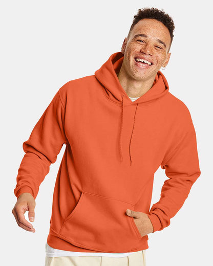 Hanes Unisex EcoSmart® Hooded Sweatshirt P170 #colormdl_Texas Orange