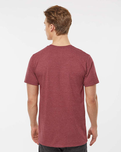 Tultex Premium Cotton Blend T-Shirt 541 #colormdl_Burgundy Heather