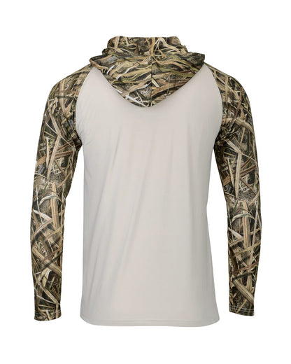 Paragon Men's Biloxi Performance Colorblocked Hooded Sweatshirt 241 #color_Shadow Grass