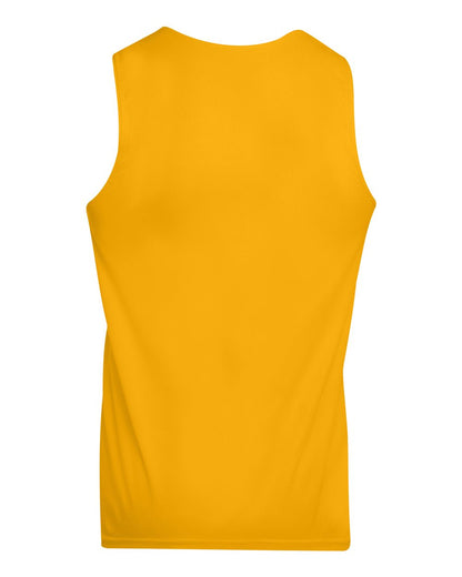 Augusta Sportswear Youth Reversible Wicking Tank Top 149 #color_Gold/ White