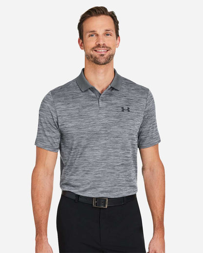 Under Armour Men's Performance 3.0 Golf Polo 1377374 #colormdl_Pitch Grey/ Black