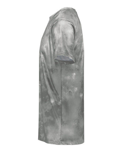 Holloway Youth Cotton-Touch Cloud T-Shirt 222696 #color_Silver Cloud Print