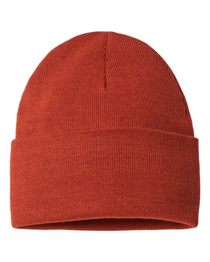 Atlantis Headwear Sustainable Beanie PURE #color_Rusty