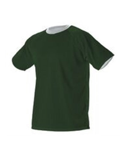 Badger Youth eXtreme Mesh Reversible Jersey 56REVY #color_Forest/ White
