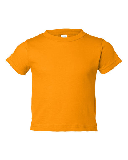 Rabbit Skins Toddler Cotton Jersey Tee 3301T #color_Gold