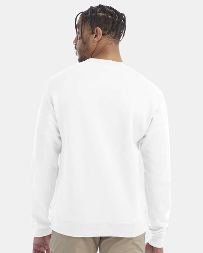 Champion Unisex Powerblend® Crewneck Sweatshirt S600 #colormdl_White
