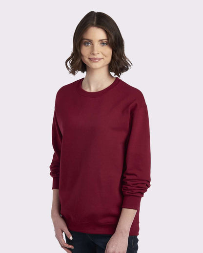 JERZEES Unisex NuBlend® Crewneck Sweatshirt 562MR #colormdl_Cardinal