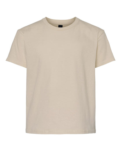 Gildan Youth Light Cotton T-Shirt 3000B #color_Sand