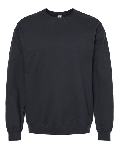Gildan Unisex Softstyle® Midweight Crewneck Sweatshirt SF000 #color_Black