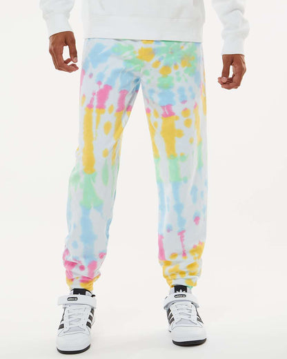 Dyenomite Dream Tie-Dyed Sweatpants 973VR #colormdl_Devine