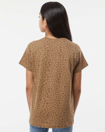 LAT Youth Fine Jersey Tee 6101 #colormdl_Brown Leopard