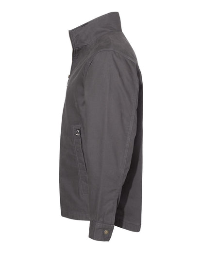 DRI DUCK Endeavor Canyon Cloth™ Canvas Jacket with Sherpa Lining 5037 #color_Charcoal