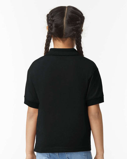 Gildan Youth DryBlend® Jersey Polo 8800B #colormdl_Black