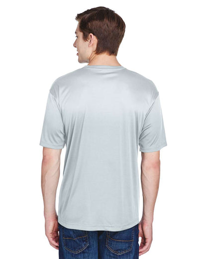 UltraClub Men's Cool & Dry Basic Performance T-Shirt 8620 #colormdl_Grey