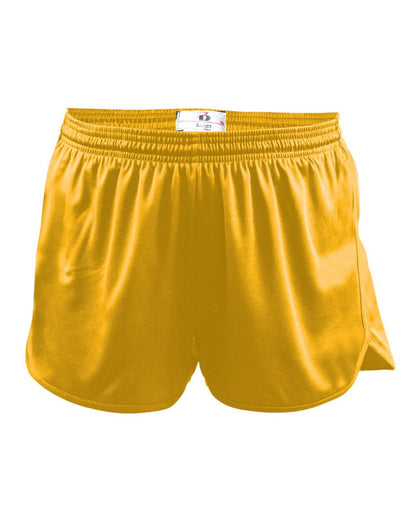 Alleson Athletic Women's B-Core Track Shorts 7278 #color_Gold