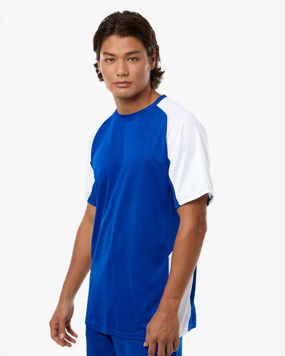 Augusta Sportswear Men's Cutter Jersey 1517 #colormdl_Royal/ White