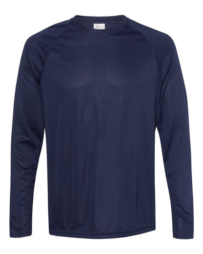 Augusta Sportswear Attain Color Secure® Performance Long Sleeve T-Shirt 2795 #color_Navy