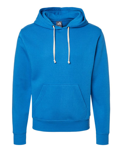 J. America Men's Triblend Fleece Hooded Sweatshirt 8871 #color_Royal Solid