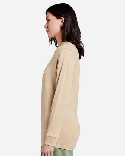 Lane Seven Heavyweight Long Sleeve T-Shirt LS15009 #colormdl_Mushroom