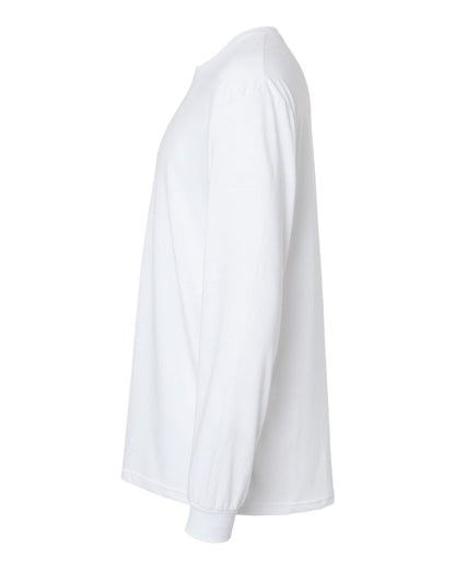 Gildan Softstyle® CVC Long Sleeve T-Shirt 67400 #color_White