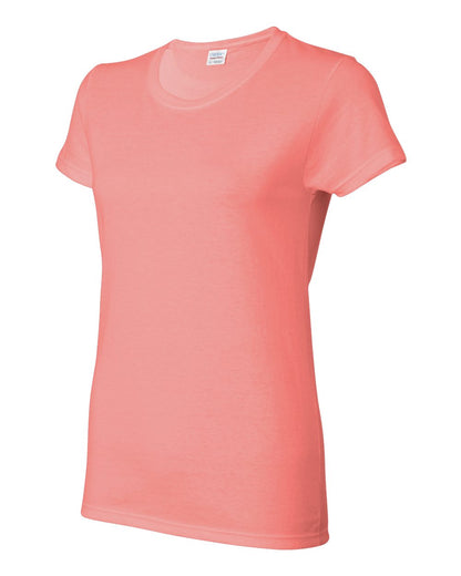 Gildan Women's Heavy Cotton™ T-Shirt 5000L #color_Coral Silk