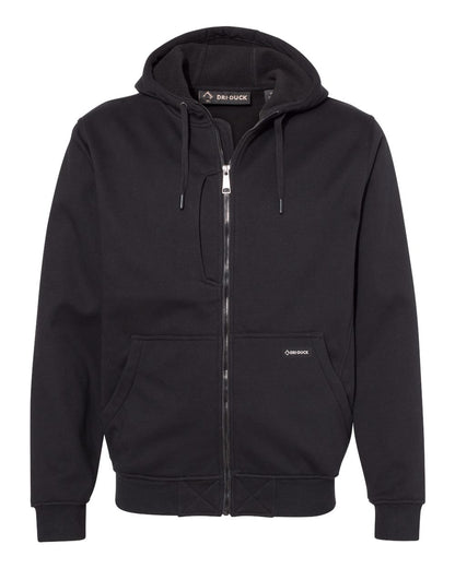 DRI DUCK Bateman Bonded Power Fleece 2.0 Full-Zip Jacket 7040 #color_Black