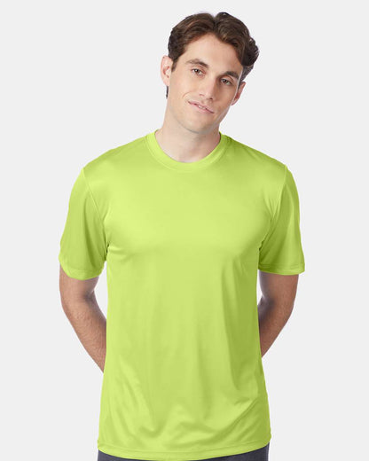Hanes Unisex Cool DRI® Performance T-Shirt 4820 #colormdl_Safety Green