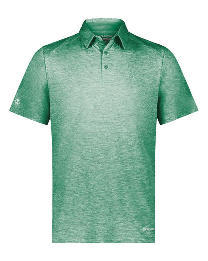 Holloway Electrify CoolCore® Men's Polo 222572 #color_Kelly Heather
