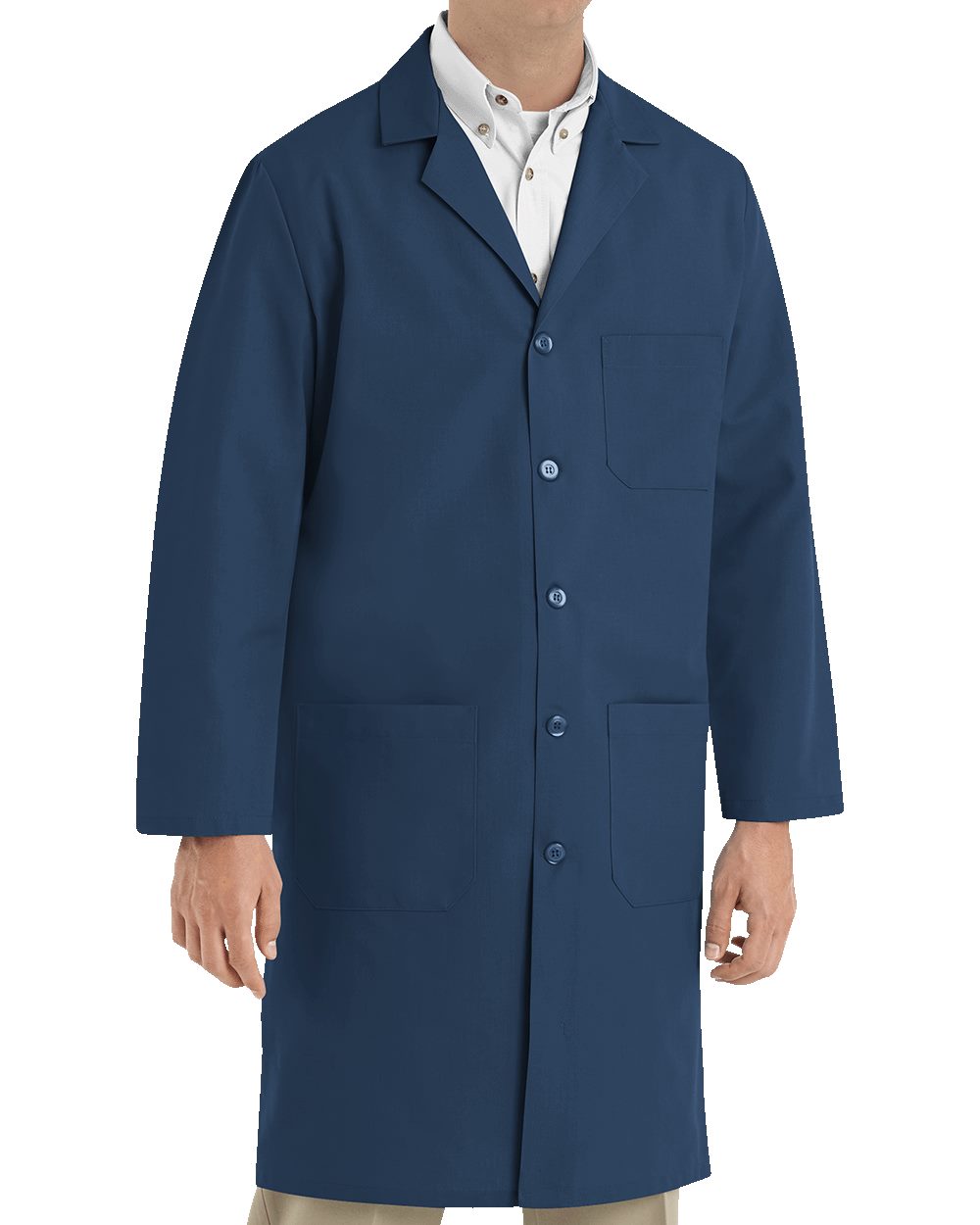 Red Kap Unisex Button Front Lab Coat KP14
