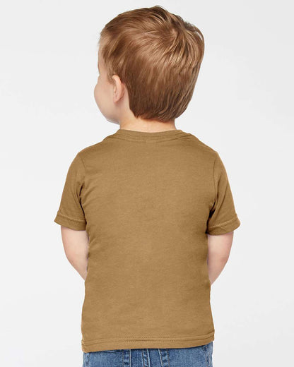 Rabbit Skins Toddler Fine Jersey Tee 3321 #colormdl_Coyote Brown