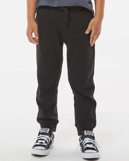 Independent Trading Co. Youth Lightweight Special Blend Sweatpants PRM16PNT #colormdl_Black