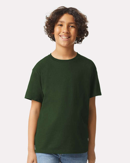 Gildan Ultra Cotton® Youth T-Shirt 2000B #colormdl_Forest Green