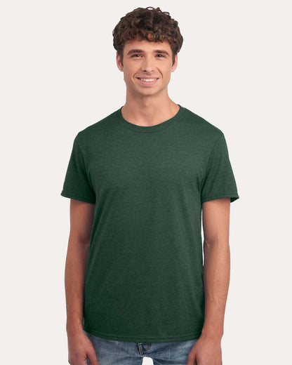 JERZEES Premium Blend Ring-Spun T-Shirt 560MR #colormdl_Forest Green Heather