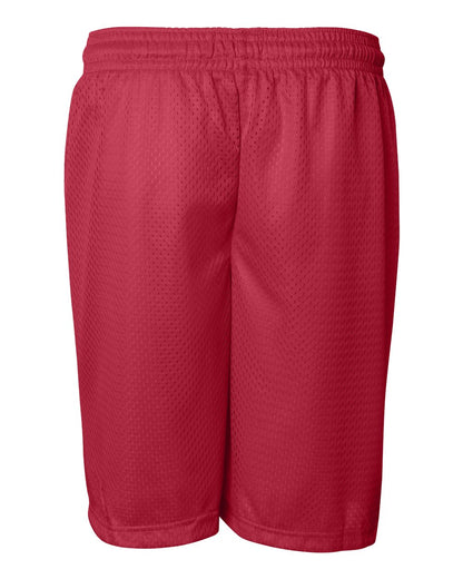 Badger Pro Mesh 7" Shorts 7207 #color_Red